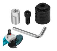 Angle Grinder Converter Set, Carbon Steel Adapter Kit, Slotting Machine Conversion Head, Durabless Tool Accessories, Woodworking Grinding Trimming, Carbon Steel