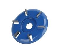 Angle Grinder for Removing Stumps Wood Carving Disc 6 Teeth Chainsaw Cutter Woodworking Blade Tools (Flat Blade)