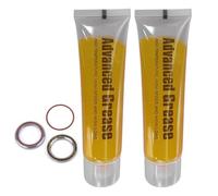 Angle Grinder Grease - 2pcs Grinding Tool Lubricant, 1.69oz Gear Grease, High Performance Anti-Friction Paste | Reduce Wear, Extend Tool Life, Protect Bearings, Drills, Sanders, Cutters, Power Tools M