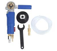 Angle Grinder Pneumatic Air Die Grinder 1/4 Inch 90 Degree High Power Industrial Tool for Marble Granite Stone Polishing Plastic Stainless Steel Construction