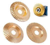 Angle Grinder Polishing Pad,4inch Tungsten Carbide Wheel,Heavy-Duty Wood Carving Disc,Tungsten Carbide Sanding Discs Set,High-Performance Woodworking Cutting Attachments,for Buffing (Aperture, 22 mm)