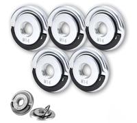 Angle Grinding Tool Flange Nut, Self Tightening Lock Nut for Angle Grinders, Portable Locking Plate Chuck Angles Grinder, Quick Clamping Nuts (5pcs)