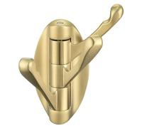 Angle Simple Gancho de toalla dorado cepillado, soporte giratorio plegable de metal, gancho para bata de baño, organizador de casa rodante, montaje en pared