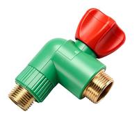 Angle Stop Valve, Leak Proof Outlet, 2 Inch Sink Shut Off Valve with Pressure Control, Brass Plumbing Connector with Seal, Kitchen Fixture with Easy Installation, Plumbing Supplies Home Maintenance