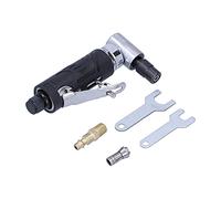 Angleador de ángulo recto Grinder: rodamiento de bolas sellado, aleación de zinc liviano, diseño de baja vibración, compacto para espacios ajustados y molienda precisa, cabeza