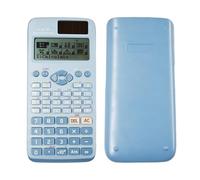 Anglepingping FX-991EX - Calculadora científica con 552 funciones, calculadora científica de ingeniería con 10+2 pantallas para escuela, oficina, negocios, hogar, uso diario, color azul