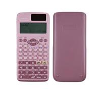 Anglepingping FX-991EX - Calculadora científica con 552 funciones, calculadora científica de ingeniería con 10+2 pantallas para escuela, oficina, negocios, hogar, uso diario, color rosa