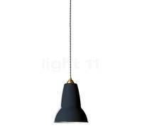 Anglepoise Original 1227 Messing Midi, lámpara de suspensión, azul