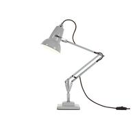ANGLEPOISE Original 1227 - Mini lámpara de mesa, color gris paloma, ideal para escritorio o mesita de noche, brazo flexible, acabado de pintura brillante con pantalla de acero, base de hierro fundido