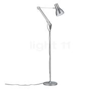 Anglepoise Type 75, lámpara de pie, plateado , artículo en fin de serie