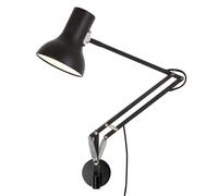 Anglepoise Type 75 Mini pared con brazo, negro aterciopelado
