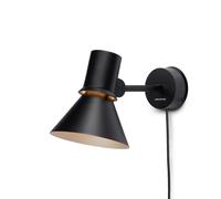 Anglepoise Type 80 W1 aplique, enchufe, negro