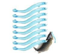 Angler Dragon Loach - Señuelo de pesca de agua superior, 8 cebos de pesca, forma realista, acción natural de natación, señuelos falsos para pesca de agua dulce, río, mar y lago