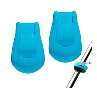 Angler Gear Mount - Instant Detach Clamp, Anti Skid Shaft Guard Featuring Cushion Support, Two Piece Carrier Equipment Enabling Safe Handling Across Kayak Trips Beach Sessions Shoreline Travel