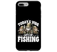Angler GNOME For Best Fisherman Todays Vibe Lots of Fishing Carcasa para iPhone 7 Plus/8 Plus