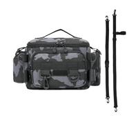 Angler Tackle Organizer - Fishing Gear Storage Bag, Waterproof Box with