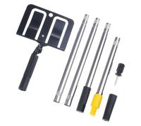 Angles - Juego de soportes para pintura con posiciones ajustables para bricolaje y uso profesional, herramienta de pulverización de varilla extensible