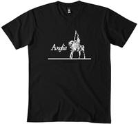 Anglia TV Alternative Retro Logo Slim Fit t-Shirt bl City Keep Warm Assemble Rock T-Shirt Black L