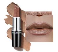Anglicolor Pintalabios Marron Metallic Brillo,Barra De Labios Hidratante