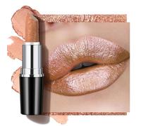 Anglicolor Pintalabios Nude Metallic Brillo,Barra De Labios Hidratante