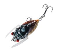 Angling Baits - Bass Lure, 7.3cm Strike Swimmers for Freshwater Fishing, Cicada Swimbaits with Realistic Action, Sport Gear, Fish Decoys for Lake Hunting and Stream Catching