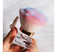 ANGNYA Cepillo de Uñas para Polvo, rosa suave cepillo de uñas de arte, removedor de maquillaje pinceles de manicura cepillo de limpieza de herramientas de uñas Art Brush