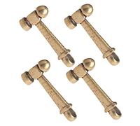 Angoily 1 Juego Colgante De Martillo Creativo Latón Para Manualidades Accesorio Elegante Y Único Para Llaveros Y Decoración 4 Piezas
