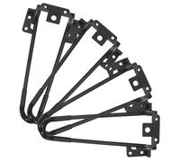 Angoily 1 Juego Patas de Plegables de Metal Muebles Soporte Estable y Resistente Mesas de Comedor y Estudio Incluye Tornillos