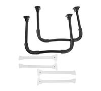 Angoily 1 Juego Patas de Plegables Soporte Muebles Resistente y Estable Accesorios Mesas de Estudio y Trabajo Patas Negras