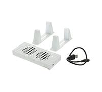 Angoily 1 Juego Ventilador Soporte de enfriamiento Vertical radiador Fuerza Air Conditioner Tubo de Subida portátil acondicionamiento led Fan admirador leque ventolador Abdominales