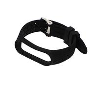 Angoily 1 Pc Correa muñequera pulsera de reloj inteligente cinturón de pulsera accesorios para pulseras accesorios de pulseras wristband banda de moda cinturón de banda gel de sílice Black