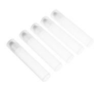Angoily 10 Botellas Roll-on de Plástico de 20 Ml para Aromaterapia y Loción Cosmética, Tapa y Rodillo, Ideales para Cuidado Diario y Viajes