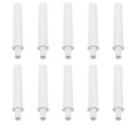 Angoily 10 Piezas Amortiguador Hidráulico para Tapa de Bote de Basura Amortiguador de Cierre Suave para Gabinete de Plástico Mecanismo de Cierre Lento para Cocina