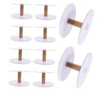 Angoily 10 Piezas Carretes de Hilo Vacíos para Coser Resistentes y Desmontables para Manualidades y Bordado Carretes Prácticos para Tejer Casa
