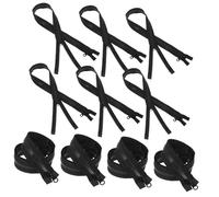 Angoily 10 Piezas Dobles para Chaquetas de Resina Resistente Reemplazables para Ropa y Abrigos Duraderas para Pantalones y Prendas