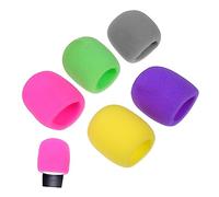 Angoily 10 Piezas funda de micrófono Protección micrófono Cubierta micrófono Cubierta de micrófono anticaída cubierta del micrófono tapa de protección Estuche protector cubierta de esponja