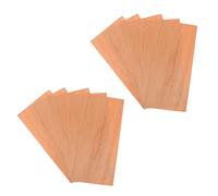 Angoily 10 Unidades Láminas de Madera de Cedro Función Resistente Deformación para Humidor de Cigarros y Separador según Calibre para Almacenamiento en Escritorio