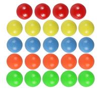Angoily 100 Pequeñas de Plástico de 12 mm, Bolas de Colores, Bola en Taza Juguetes Preescolares de Clasificación