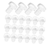 Angoily 100 Piezas Protectores de Muebles Transparentes Almohadillas Antideslizantes Suaves para Gabinetes Cocina Anticolisión para Mesas y Superficies