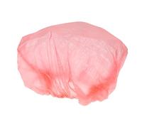 Angoily 100piezas Gorros De Ducha Desechables Para Mujeres Gorro Rojo Para Protección Del Cabello Baños y Salones
