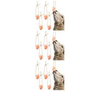 Angoily 12 Piezas Bloque de Sal Mineral para Caballos y Conejos, Colgable | Alto en Minerales Naturales, Apoyo Nutricional y Bienestar, para Uso Colgado en Establos y Recintos