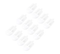 Angoily 12 piezas Caja para Forma de Helado Blanca de Unidades Organizador Transparente para Joyas Decoración Festiva para Bodas y Hogar Compacto y Fácil de Transportar