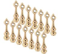 Angoily 12 Piezas Conectores Metálicos para Muebles con Cabeza Calabaza Fijación para Barandillas de Vidrio Herrajes para Gabinetes y Carros Tornillos y Pernos Resistentes