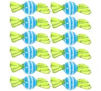 Angoily 12 Piezas de Adornos de Vidrio para Escritorio Forma de Dulce, Estilo Artístico y Elegante, Embellecimiento Estable para Hogar y Sala