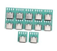 Angoily 12 Piezas Placa de Conexión USB Tipo C DIY para Cable USB Tipo C Módulo de Soporte PCB para Cable