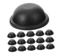 Angoily 16 Piezas De Soporte para Patas De Maleta Accesorio para Reparación De Maletas Soporte Inferior Patas Laterales Negras