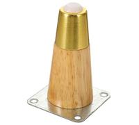 Angoily 1juego Patas De Madera para Muebles De Soporte De Sofá y Gabinete Estilo Vintage Fácil Instalación Color Natural De Altura
