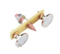 Angoily 1pieza Abrazadera Magnética Para Soldadura Herramienta Profesional De Succión Para Reparación De Carrocerías y Soldadura Eléctrica Doble Cabeza Con Para Estabilidad y