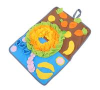 Angoily 1pieza Alfombra Olfativa para Conejos Mat Interactivo De Alimentación Estimula El Forrajeo Diversión para Decoración del Hogar