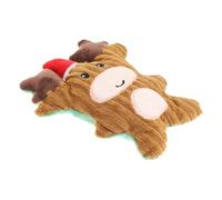 Angoily 1pieza Juguete Molar para Perros De Navidad Forma De Muñeco De Cuento Juguete De Teething Sonoro De Peluche para Mascotas para Cachorros
